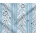 thumbnail image 1 of Soimoi Printed Waterproof Taffeta Fabric - Blue Leaves Print | 56" Wide | For Outdoor Cushions, Awnings, Table Covers & Upholstery Projects, By 5 Yard, 1 of 7