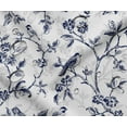 thumbnail image 1 of Soimoi Printed Waterproof Taffeta Fabric - White Bird Theme | 56" Wide | For Outdoor Cushions, Awnings, Table Covers & Upholstery Projects, 1 of 7