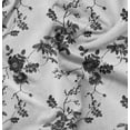 thumbnail image 1 of Soimoi Pure Silk Black Fabric By the Yard - 42 Inch Wide - Florals, Leaves Print Fabric - Elegant & Beautiful Patterns for Fashion and Home Decor Printed Fabric, 1 of 6