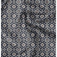 thumbnail image 1 of Soimoi Pure Silk Blue Fabric By the Yard - 42 Inch Wide - Floral Damask Pattern Textile - Graceful and Whimsical Designs for Apparel and Crafts Printed Fabric, 1 of 6