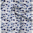 thumbnail image 1 of Soimoi Pure Silk Blue Fabric By the Yard - 42 Inch Wide - Florals Print Fabric - Elegant and Timeless Patterns for Fashion and Home Decor Printed Fabric, 1 of 6