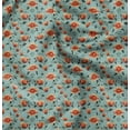 thumbnail image 1 of Soimoi Pure Silk Green Fabric By the Yard - 42 Inch Wide - Florals Print Fabric - Elegant and Timeless Patterns for Fashion and Home Decor Printed Fabric, 1 of 6