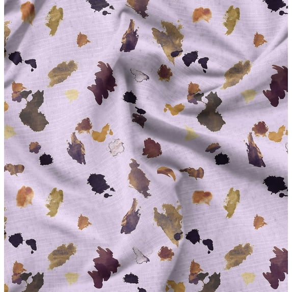 Soimoi Pure Silk Pink Fabric By the Yard - 42 Inch Wide -Abstracts Art Fabric - Contemporary and Unique Patterns for Creative Projects Printed Fabric