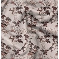 thumbnail image 1 of Soimoi Pure Silk Red Fabric By the Yard - 42 Inch Wide - Florals, Leaves Print Fabric - Elegant & Beautiful Patterns for Fashion and Home Decor Printed Fabric, 1 of 6