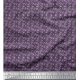 thumbnail image 1 of Soimoi Purple Cotton Duck Fabric Abstracts Abstract Fabric Prints By Yard 42 Inch Wide, 1 of 3