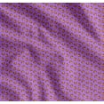 thumbnail image 1 of Soimoi Purple Cotton Voile Fabric Dot & Coconut Fruits Print Fabric by Yard 42 Inch Wide, 1 of 7