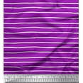 thumbnail image 1 of Soimoi Purple Cotton Voile Fabric Vertical Stripe Print Fabric by the Yard 56 Inch Wide, 1 of 3