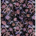 thumbnail image 1 of Soimoi Purple Fabric - By the Yard - 42 Inch Wide - Florals Print Fabric - Elegant and Timeless Patterns for Fashion and Home Decor Printed Fabric, 1 of 1