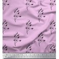 thumbnail image 1 of Soimoi Purple Heavy Canvas Fabric Berries Fruit Print Fabric by Yard 58 Inch Wide, 1 of 3