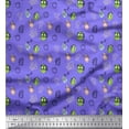 thumbnail image 1 of Soimoi Purple Silk Fabric Coffee Machine & Jug Kitchen Fabric Prints By Yard 42 Inch Wide, 1 of 3