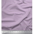 thumbnail image 1 of Soimoi Purple polyester Crepe Fabric Semi Circle Geometric Decor Fabric Printed Yard 42 Inch Wide, 1 of 3