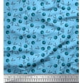 thumbnail image 1 of Soimoi Rayon Fabric Bowling Pins & Ball Sports Printed Craft Fabric by The Yard 42 Inch Wide, 1 of 3