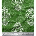 thumbnail image 1 of Soimoi Rayon Fabric Filigree Damask Printed Craft Fabric by The Yard 42 Inch Wide, 1 of 3