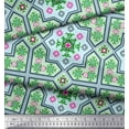 thumbnail image 1 of Soimoi Rayon Fabric Floral & Damask Patchwork Print Fabric by the Yard 56 Inch Wide, 1 of 1