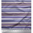 thumbnail image 1 of Soimoi Rayon Fabric Horizontal Stripe Printed Craft Fabric by The Yard 56 Inch Wide, 1 of 3