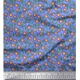 thumbnail image 1 of Soimoi Rayon Fabric Leaves & Floral Artistic Print Fabric by Yard 56 Inch Wide, 1 of 3