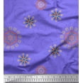 thumbnail image 1 of Soimoi Rayon Fabric Mandala Ethnic Print Sewing Fabric Yard 56 Inch Wide, 1 of 1