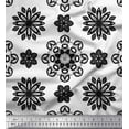 thumbnail image 1 of Soimoi Rayon Fabric Mandala Ethnic Printed Craft Fabric by the Yard 42 Inch Wide, 1 of 1