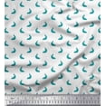 thumbnail image 1 of Soimoi Rayon Fabric Peacock Shirting Printed Craft Fabric by The Yard 42 Inch Wide, 1 of 1