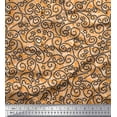 thumbnail image 1 of Soimoi Rayon Fabric Swirl Abstract Decor Fabric Printed Yard 56 Inch Wide, 1 of 3