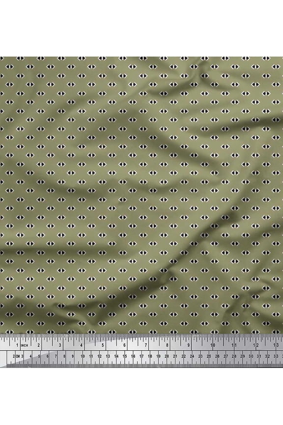 Rayon Fabric Two Sided Arrow Shirting Printed Fabric 1 Yard 56 Inch Wide