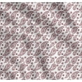 thumbnail image 1 of Soimoi Red Cotton Voile Fabric Paisleys Paisley Print Fabric by Yard 56 Inch Wide, 1 of 7