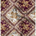 thumbnail image 1 of Soimoi Red Fabric - By the Yard - 42 Inch Wide - Geometric Floral Textile - Contemporary and Stylish Designs for Fashion and Crafts Printed Fabric, 1 of 6