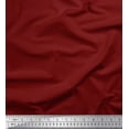 thumbnail image 1 of Soimoi Red Heavy Satin Fabric Spiral & Stripe Geometric Printed Craft Fabric by the Yard 54 Inch Wide, 1 of 3