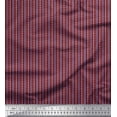 thumbnail image 1 of Soimoi Red Silk Fabric Shells Ocean Print Sewing Fabric Yard 44 Inch Wide, 1 of 3