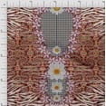 thumbnail image 1 of Soimoi Satin Silk Fabric Geometric Check,Lily & Panel Print Fabric by The Yard 42 Inch Wide, 1 of 1
