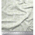 thumbnail image 1 of Soimoi Satin Silk Fabric Musical Notes Shirting Fabric Prints by Yard 42 Inch Wide, 1 of 1