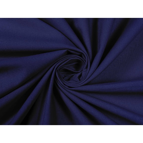 Soimoi SewingCotton PoplinSolidFabricBy The Yard Navy Blue 40 Inches Wide