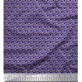 thumbnail image 1 of Soimoi Silk Fabric Brush Stroke Abstract Print Sewing Fabric Yard 42 Inch Wide, 1 of 3