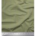 thumbnail image 1 of Soimoi Silk Fabric Diamond & Cross Sign Shirting Print Fabric by The Yard 42 Inch Wide, 1 of 1