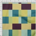 thumbnail image 1 of Soimoi Silk Fabric Geometric Panel Printed Craft Fabric by The Yard 42 Inch Wide, 1 of 3