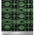 thumbnail image 1 of Soimoi Silk Fabric Paisleys Paisley Decor Fabric Printed Yard 42 Inch Wide, 1 of 3