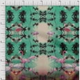 thumbnail image 1 of Soimoi Silk Fabric Palm Tree, & Flamingo Panel Fabric Prints by Yard 42 Inch Wide, 1 of 1