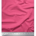 thumbnail image 1 of Soimoi Silk Fabric Plus Sign Small Print Fabric by The Yard 42 Inch Wide, 1 of 1