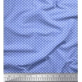 thumbnail image 1 of Soimoi Silk Fabric Stand & Microphone Shirting Print Fabric by Yard 42 Inch Wide, 1 of 1