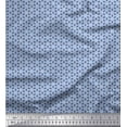 thumbnail image 1 of Soimoi Silk Fabric Triangle Small Print Fabric by Yard 42 Inch Wide, 1 of 1