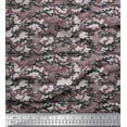 thumbnail image 1 of Soimoi Silk Fabric Two Tone Camouflage Print Fabric by the Yard 42 Inch Wide, 1 of 1