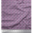 thumbnail image 1 of Soimoi Silk Fabric Two Tone With White Camouflage Print Sewing Fabric Yard 42 Inch Wide, 1 of 1