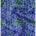 thumbnail image 1 of Soimoi Heavyweight Cotton Poplin Fabric Material, Blue- Abstract Printed- 42" Inch Width, Cotton Material For Quilt Making, Dresses, Pajamas, Pillowcases, Tablecloths, Kurtis, 1 Yard, 1 of 6