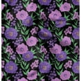 thumbnail image 1 of Soimoi Lightweight Velvet Fabric - Multicolor - Leaves Print, Unstitched Material - 58" Wide, Perfect Fabric For Upholstery, Fashion And Craft Projects, 1 Yard, 1 of 6