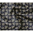 thumbnail image 1 of Soimoi Unstitched Crepe Fabric, 1 Yard - 42" Wide, Blue - Ocean Print, Soft And Light Weight Fabric Material For Suits, Garments, Dresses And Accessories, 1 of 6