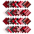 thumbnail image 1 of Soimoi Stripes Print&nbsp;Precut 5-inch Cotton&nbsp;Fabric&nbsp;Quilting&nbsp;Squares&nbsp;Charm Pack DIY Patchwork Sewing Craft-Red, 1 of 7