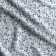 thumbnail image 1 of Soimoi Texture Print, Velvet Fabric Decor Sewing Fabric By The Yard- 54 Inch WideDecorative Fabric For Upholstery And Home Accents-Blue, 1 of 5