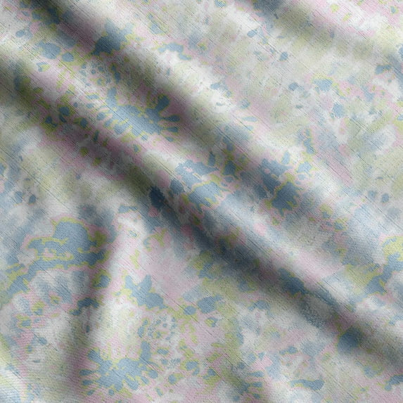 Soimoi Tie Dye Print,Cotton Cambric, Quilting Fabric Sold by The Yard 42 Inch Wide, Medium Weight Cotton Fabric, SewingSupplies,Multicolor