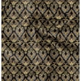 thumbnail image 1 of Soimoi Velvet Black Fabric By the Yard - 54 Inch Wide - Floral Damask Pattern Textile - Graceful and Whimsical Designs for Apparel and Crafts Printed Fabric, 1 of 6