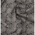 thumbnail image 1 of Soimoi Velvet Black Fabric By the Yard - 54 Inch Wide - Rose Floral Pattern Textile - Romantic and Delicate Designs for Stylish Projects Printed Fabric, 1 of 6